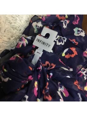 TARGET brand xfinity scarf blue floral